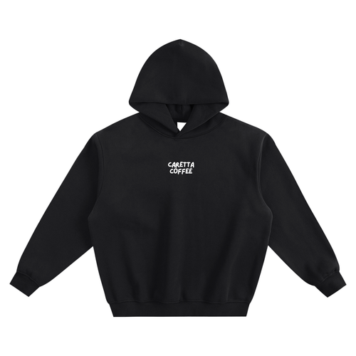 BOXY FLEECED ALIEN HOODIE