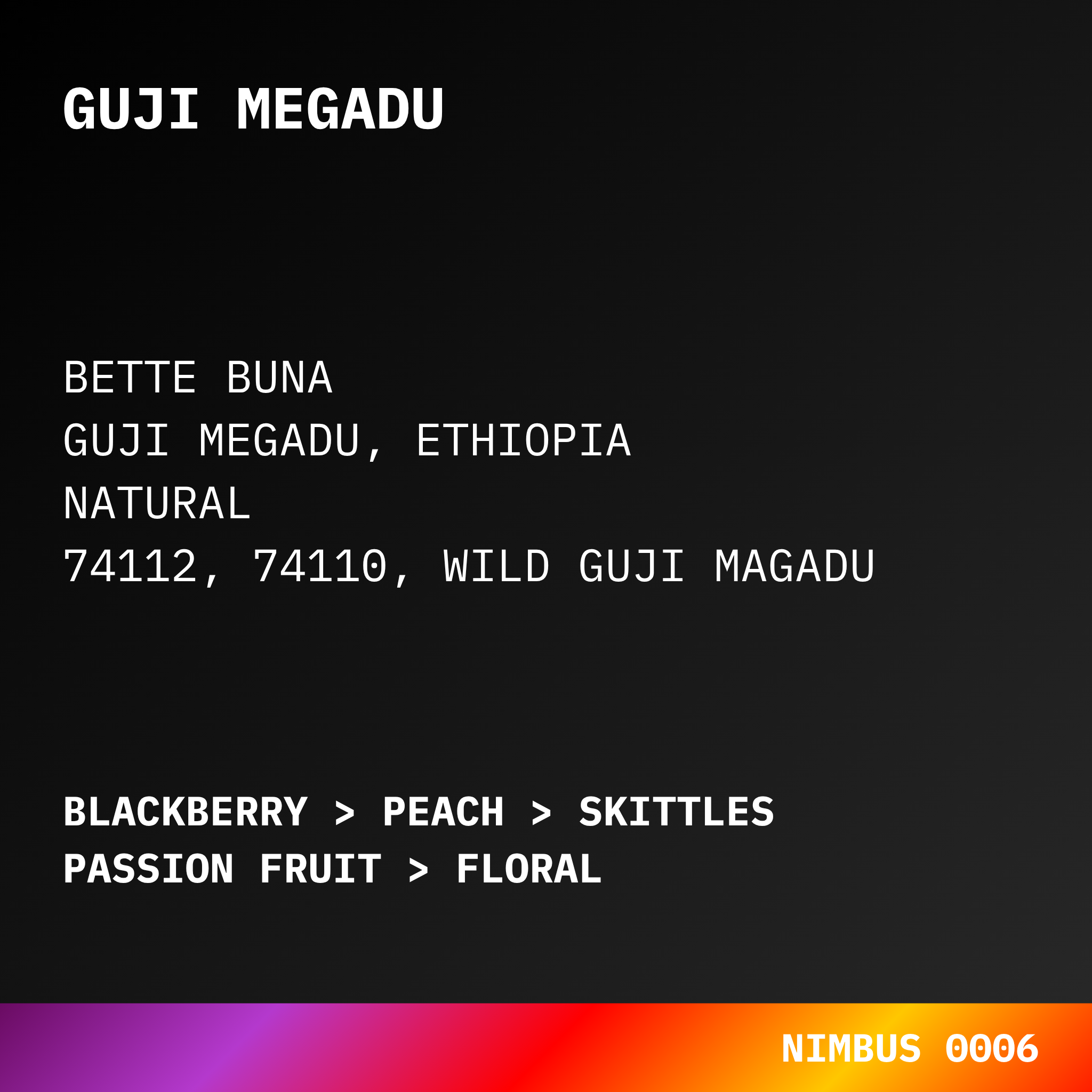 GUJI MEGADU | ETHIOPIA | NATURAL