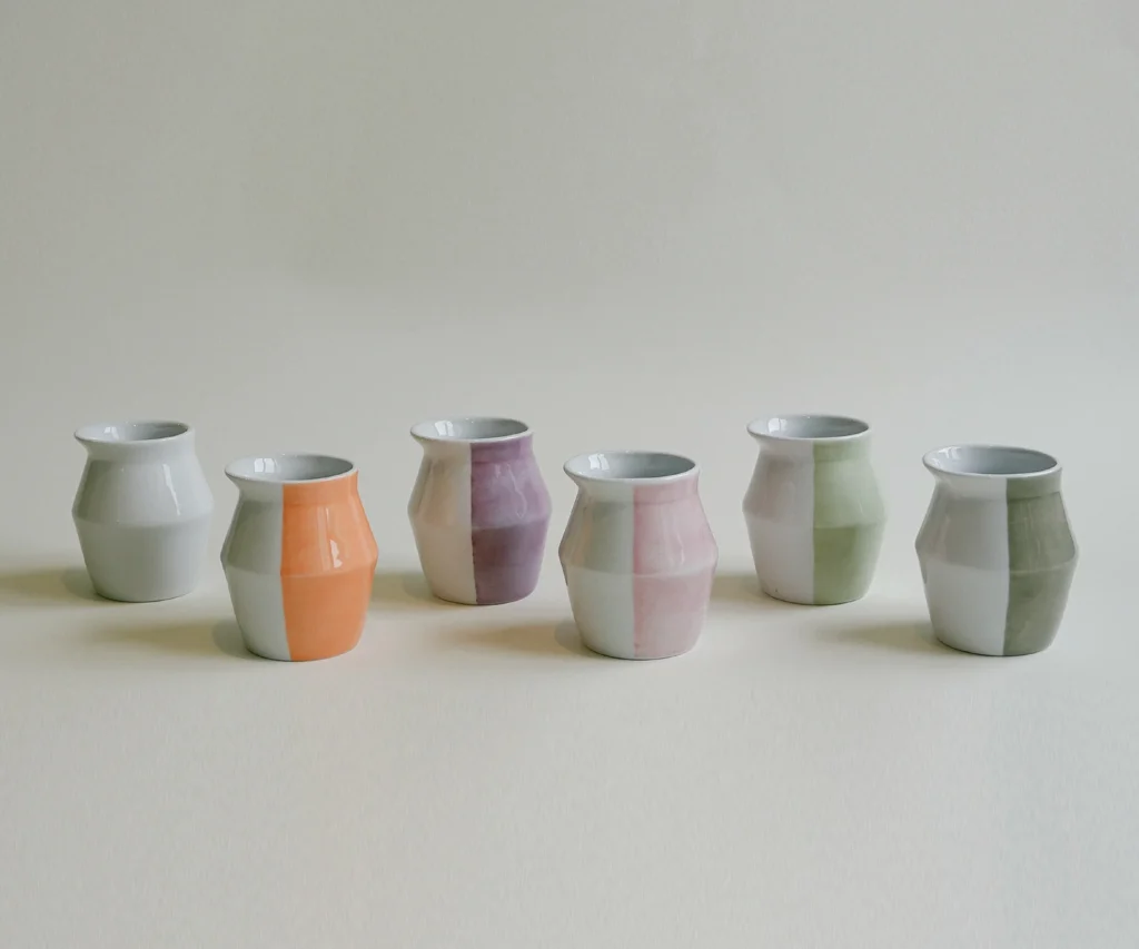 ceramic design, two way cup