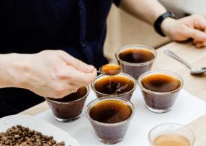 Coffee tasting